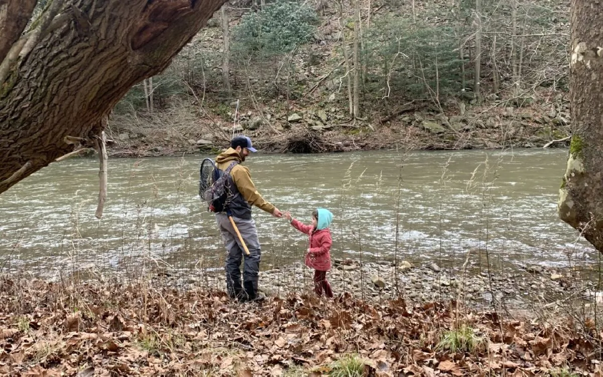 Rinella said he was heavily influenced by how much time he spent outdoors growing up, an experience that he said shaped his parenting. (Shannon Venditti)