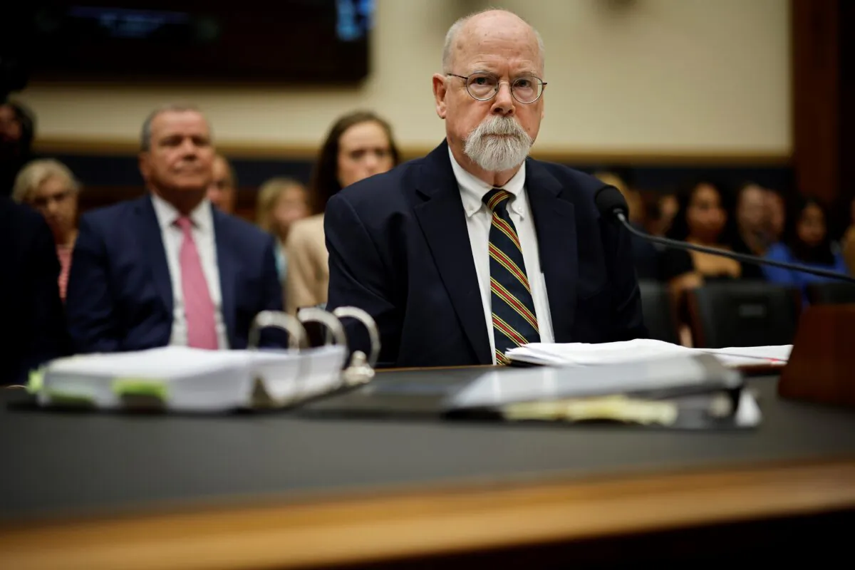 Special Counsel John Durham testifies before the House Judiciary Committee in the Rayburn House Office Building in Washington on June 21, 2023. (Chip Somodevilla/Getty Images)