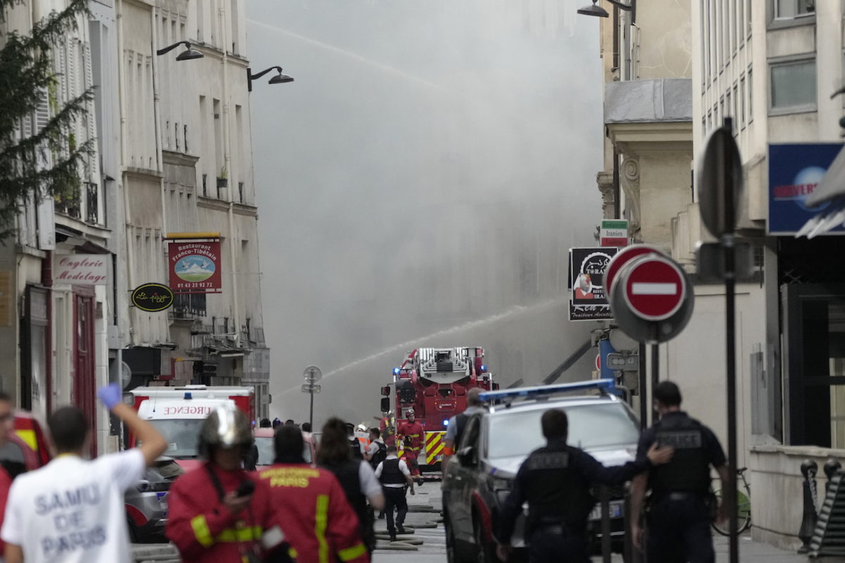 24 Injured in Explosion in Paris