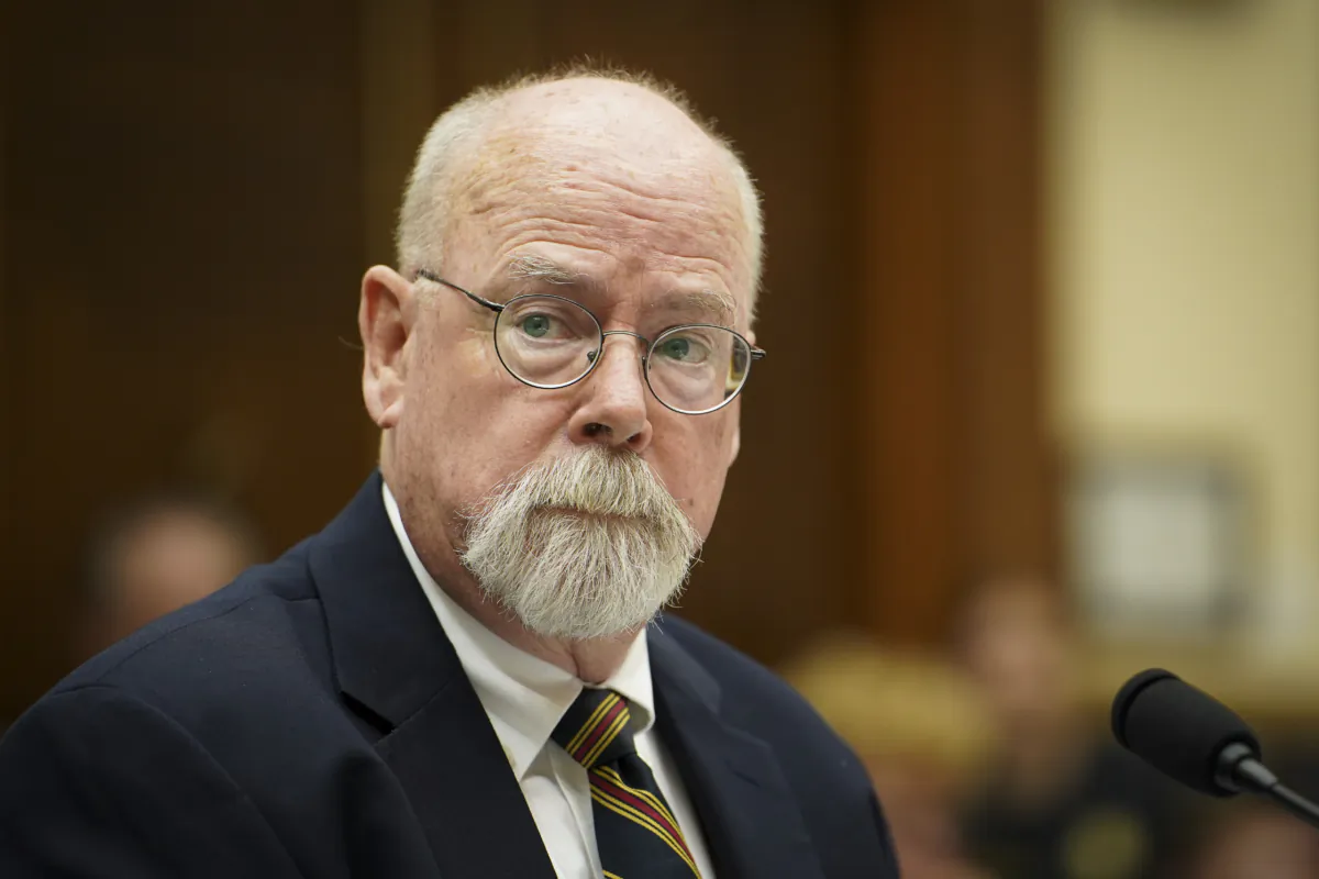 Special counsel John Durham appears before the House Judiciary Committee in Washington on June 21, 2023. (Madalina Vasiliu/The Epoch Times)
