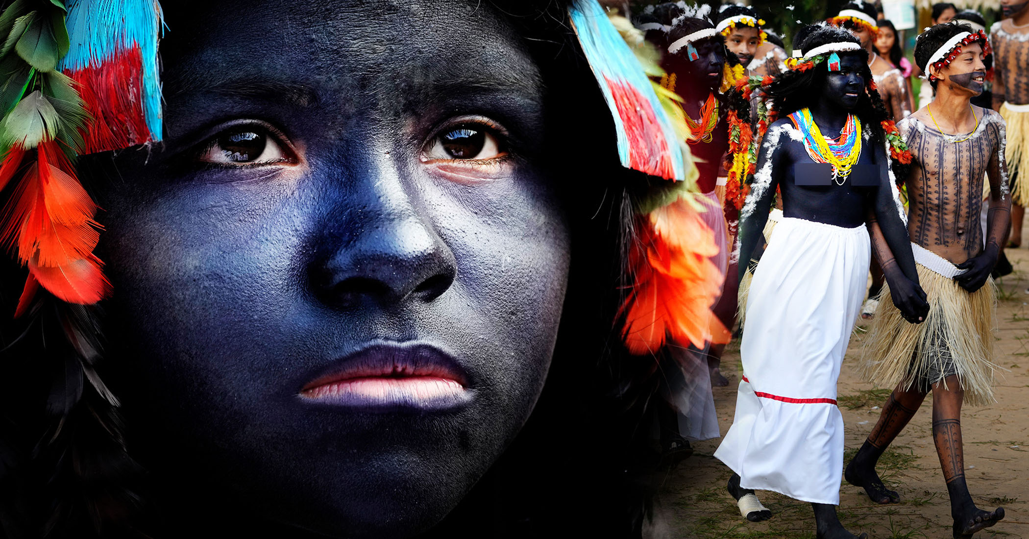 NextImg:Indigenous adolescents celebrate coming-of-age rite amid Brazil’s eviction of irregular settlers in Amazon