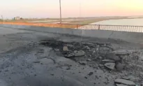 Ukraine Strikes Bridge to Crimea, Say Russian-Appointed Officials