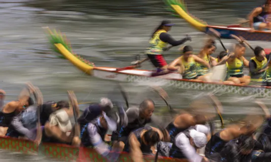 Iconic Hong Kong Dragon Boat Races Are Back in Full Force as Thousands of Spectators Gather