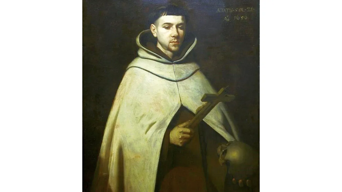 The painting “John of the Cross,” 1656. (Archdiocesan Museum in Katowice/Public Domain)