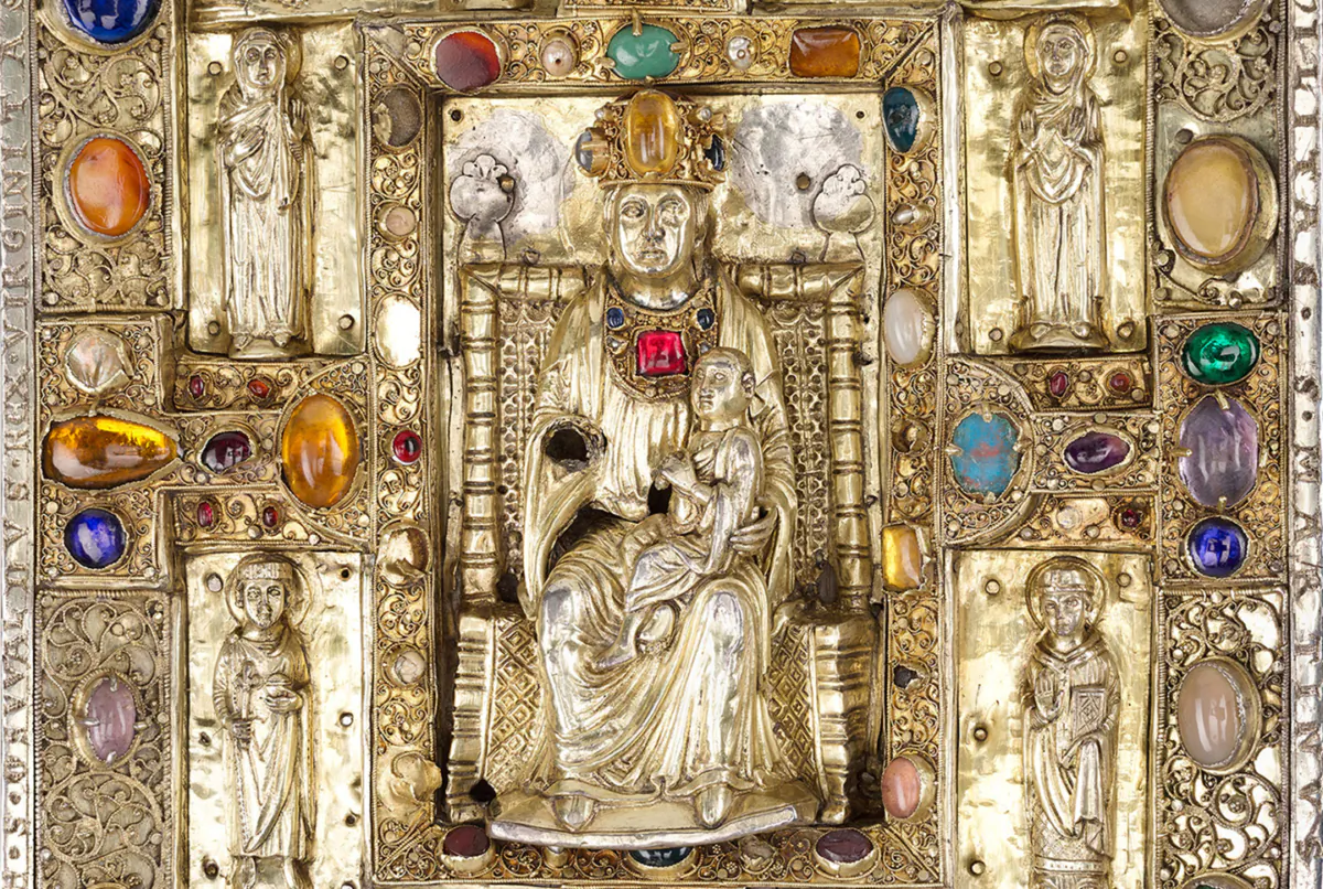 Detail of "Berthold Sacramentary," 1215–1217. The Morgan Library and Musuem, New York City. (Public Domain)