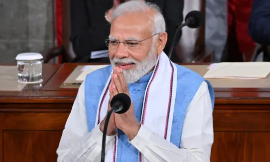 Indian Prime Minister Addresses Joint Meeting of US Congress