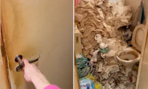 Woman Cleans Filthy Bathroom for Grandma Who Hadn’t Showered in Over 3 Years, Watch the Incredible Transformation