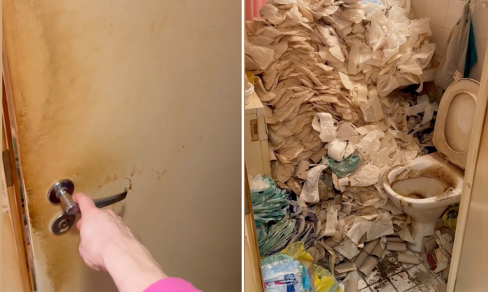 Woman Cleans Filthy Bathroom for Grandma Who Hadn't Showered in Over 3 Years, Watch the Incredible Transformation