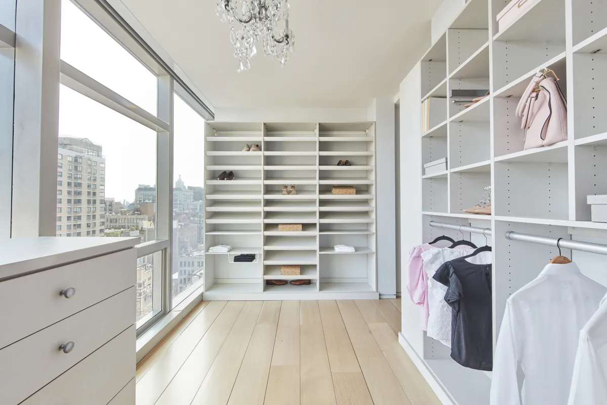 Custom closet elements can help to create organization. (Scott Gabriel Morris/TNS)