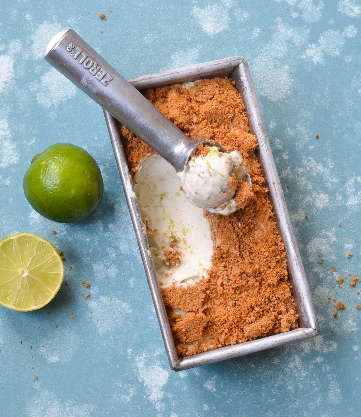 NextImg:No-Churn Key Lime Pie Ice Cream