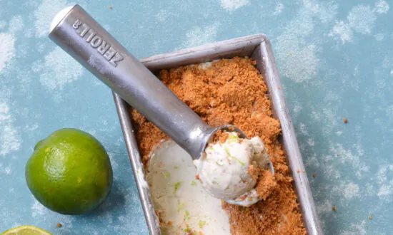 No-Churn Key Lime Pie Ice Cream