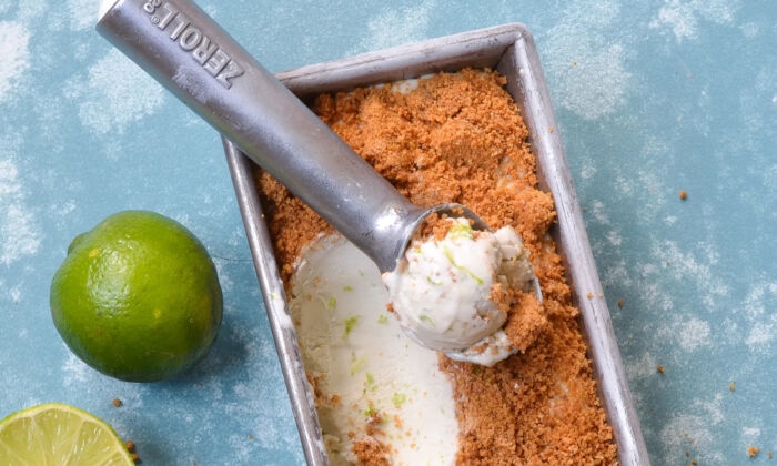 No-Churn Key Lime Pie Ice Cream