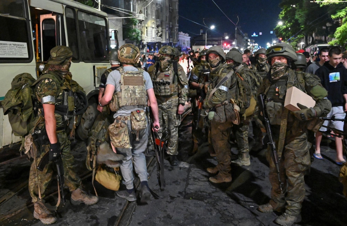 NextImg:Russian Mercenaries Return to Base After Deal Ends Mutiny