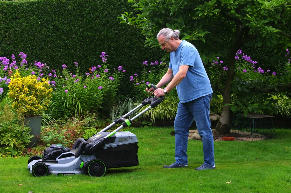 Mowing the lawn will make your place look sharp, but there are also plenty of no-mow tips and tricks to make your yard stand out. (Rosalind Kirk/Shutterstock)