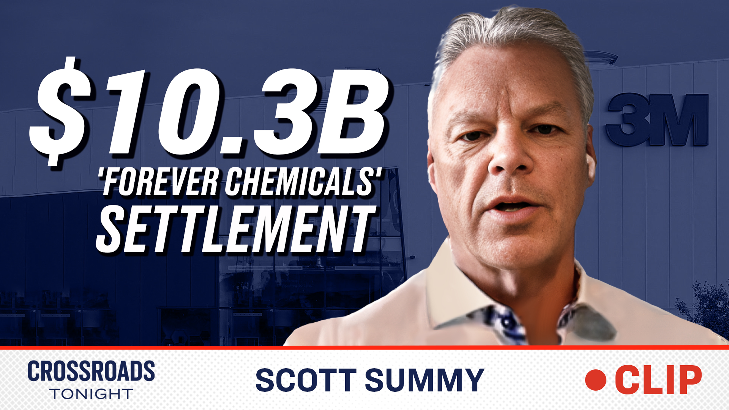 3M 'forever chemicals' settlement moves forward