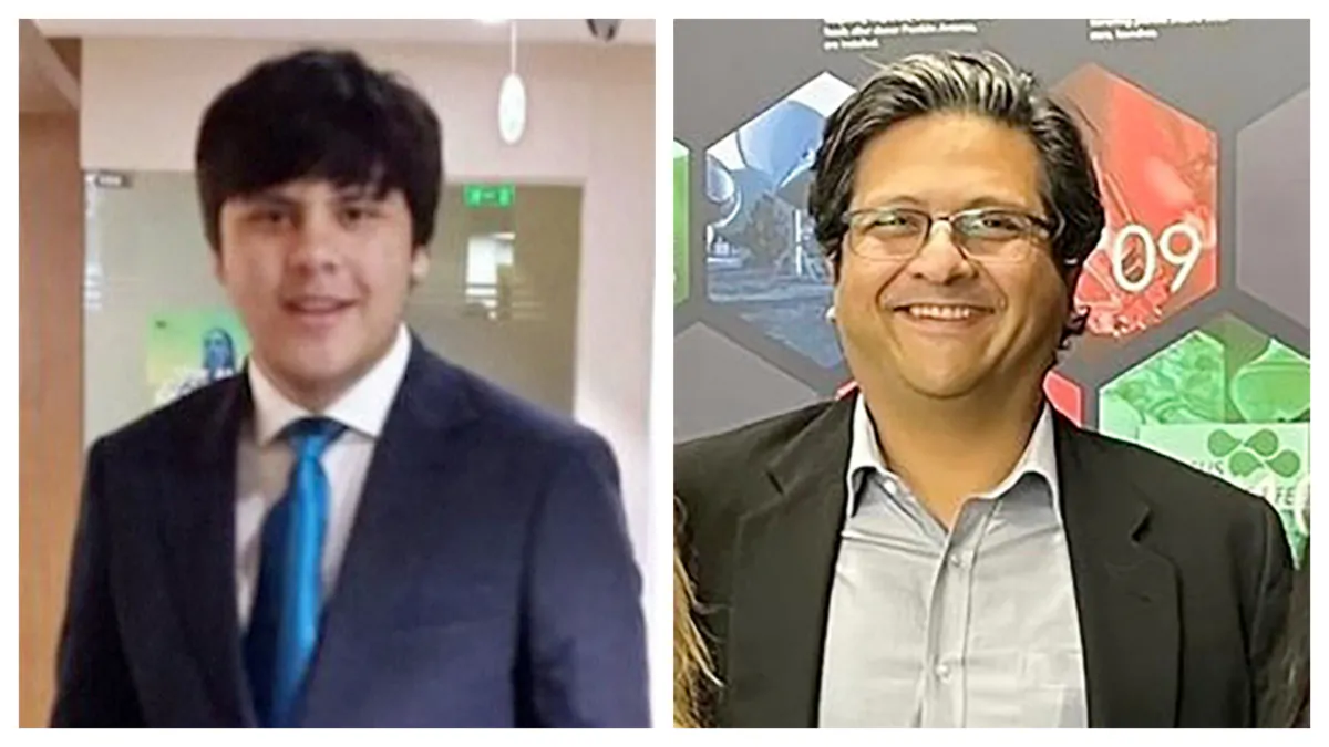 (Left) Suleman Dawood. (Engro Corporation Limited via AP); (Right) Shahzada Dawood. (SETI Institute via AP)