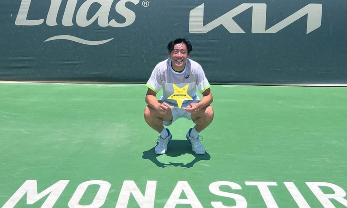 Coleman Wong Becomes Hong Kong's First Professional Tennis Champion