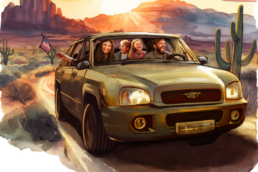 Road trips are a great opportunity to introduce children to classic American tunes. (Biba Kayewich)