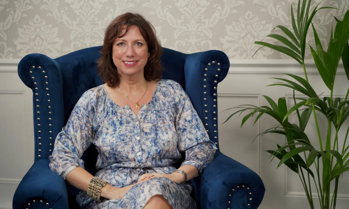Writer Jo-anne Nadler speaks to NTD's "British Thought Leaders" programme. (NTD)