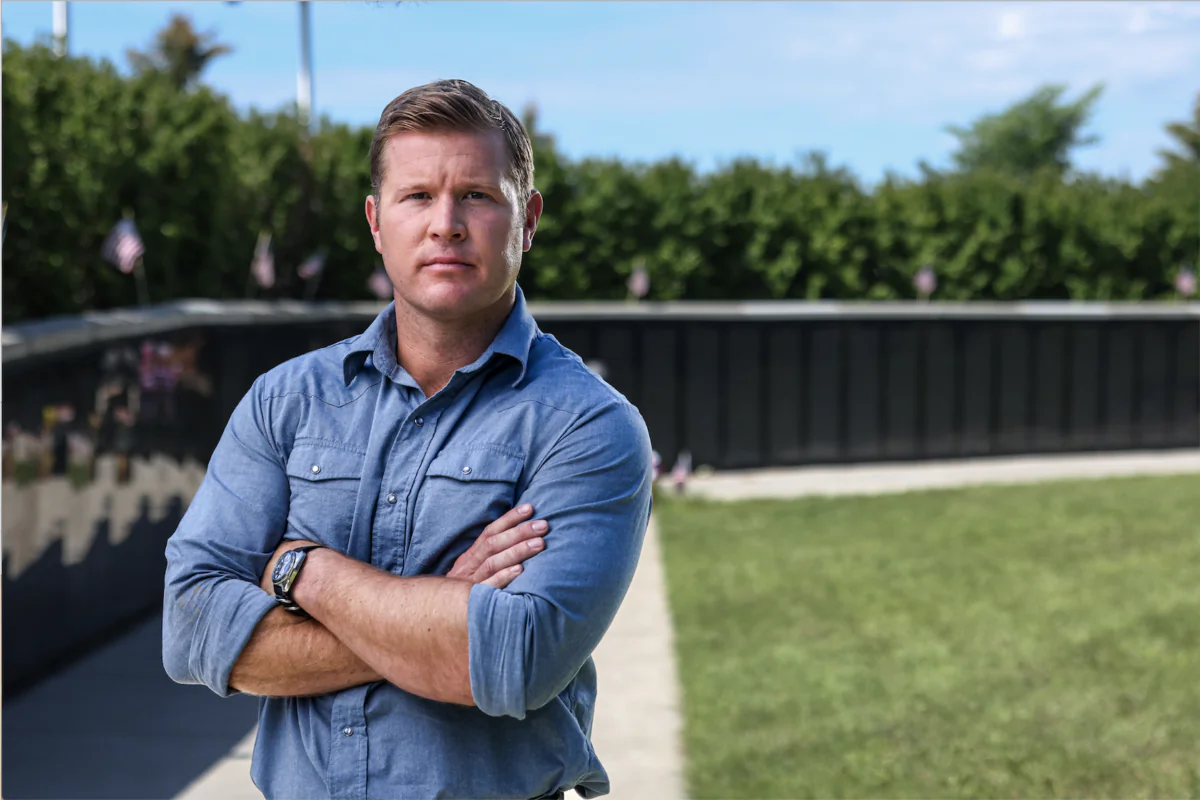Tim Sheehy former Navy SEAL, and 2024 Republican Senate candidate in the state of Montana. (Courtesy of Tim Sheehy)