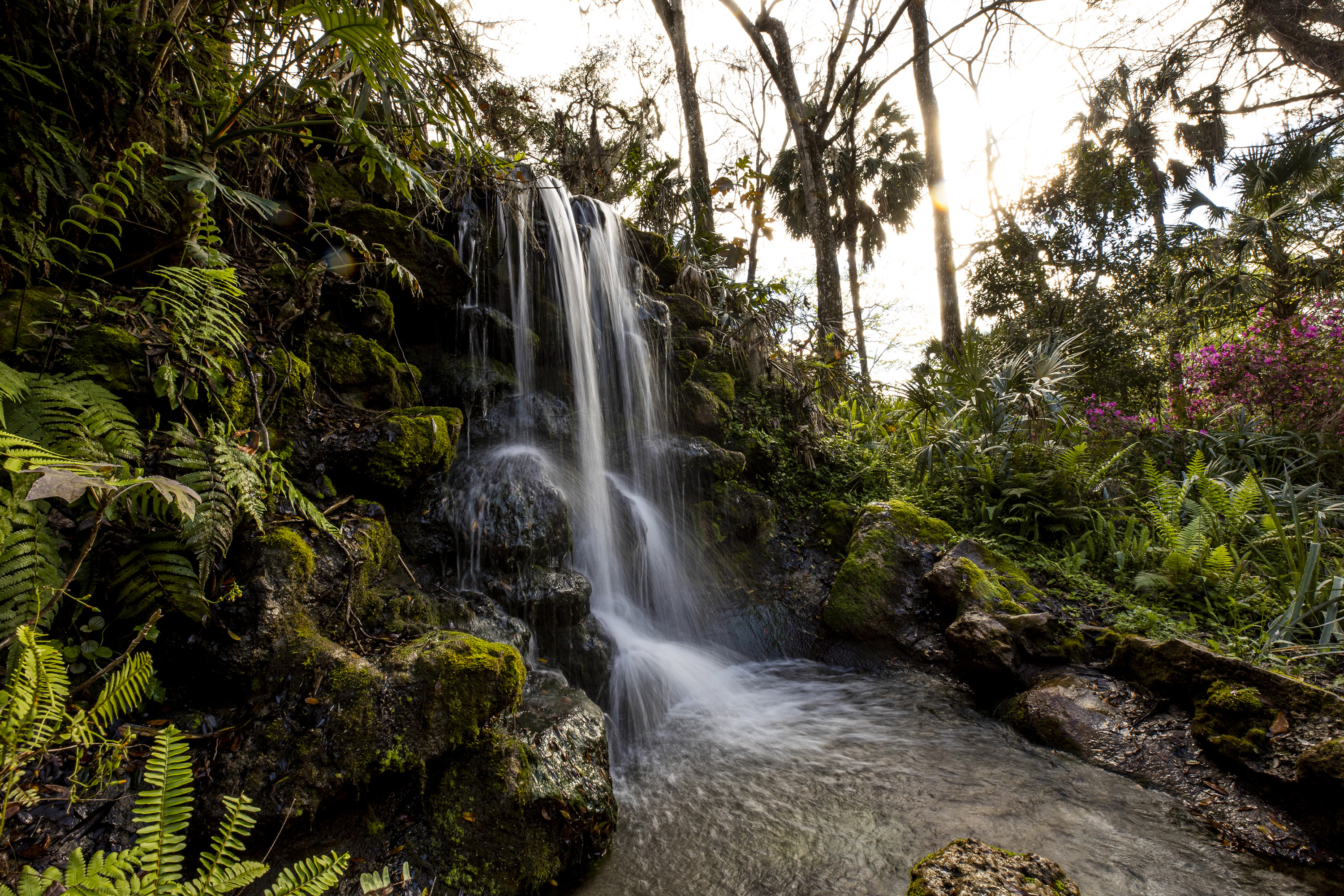 Rainbow Springs State Park provides visitors with three manmade waterfalls, a remnant of the park's private attraction days