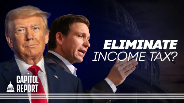 Trump Goes After DeSantis’s Stance on National Sales Tax