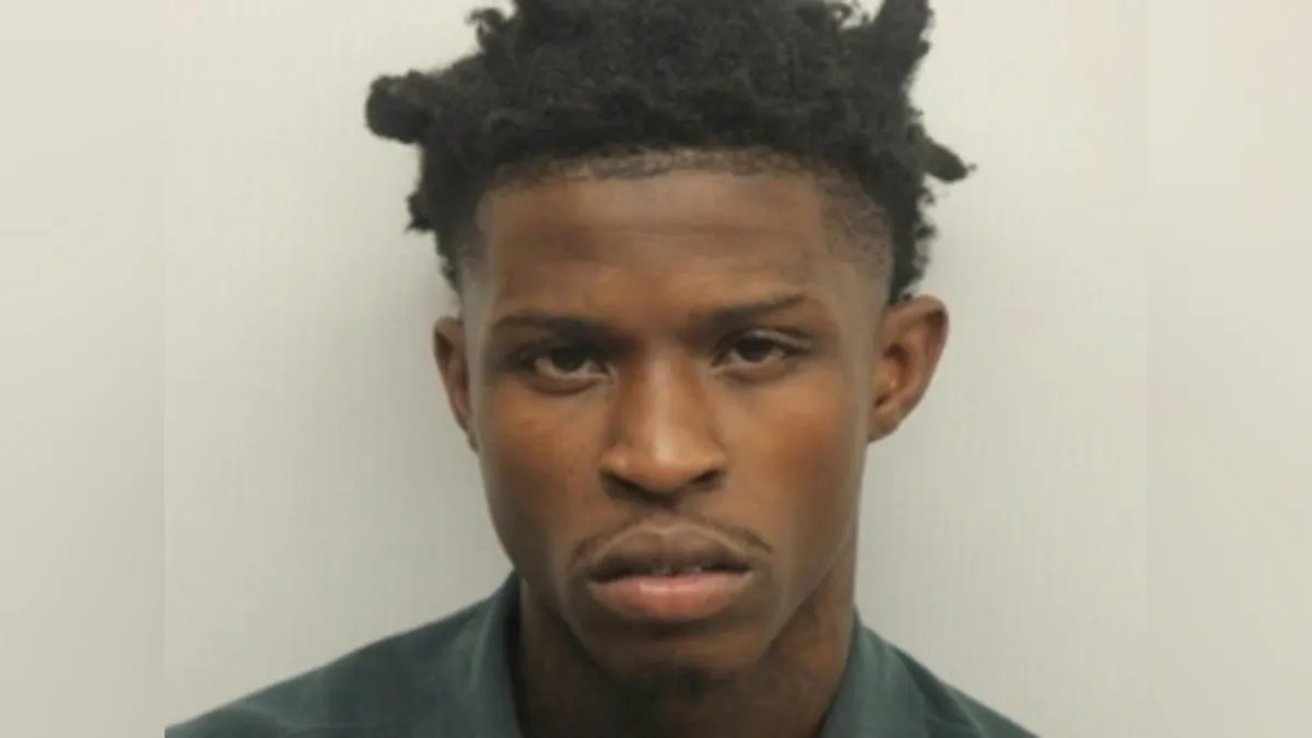 Tyquian Terrel Bowman, a rapper also known as Quando Rondo. (Chatham County Sheriff's Office via AP)