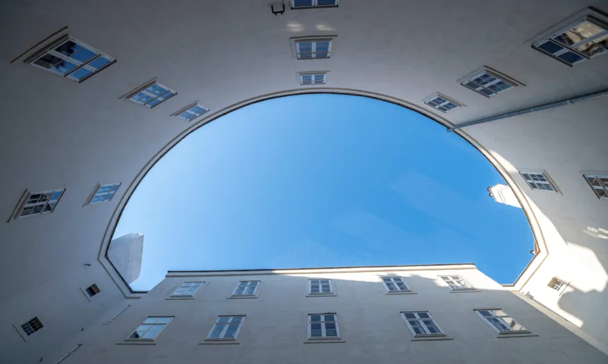 The 'Madhouse' Tower of Vienna's prestigious 'Narrenturm,' originally built as the largest and most modern hospital in Europe, and its oldest insane asylum. (Photo by JOE KLAMAR/AFP via Getty Images)
