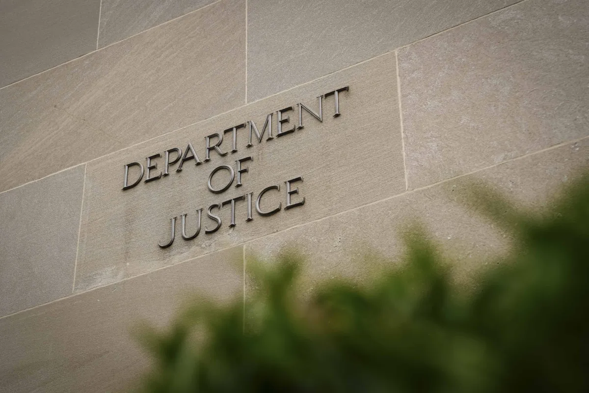 The U.S. Department of Justice building in Washington on June 28, 2023. (Madalina Vasiliu/The Epoch Times)