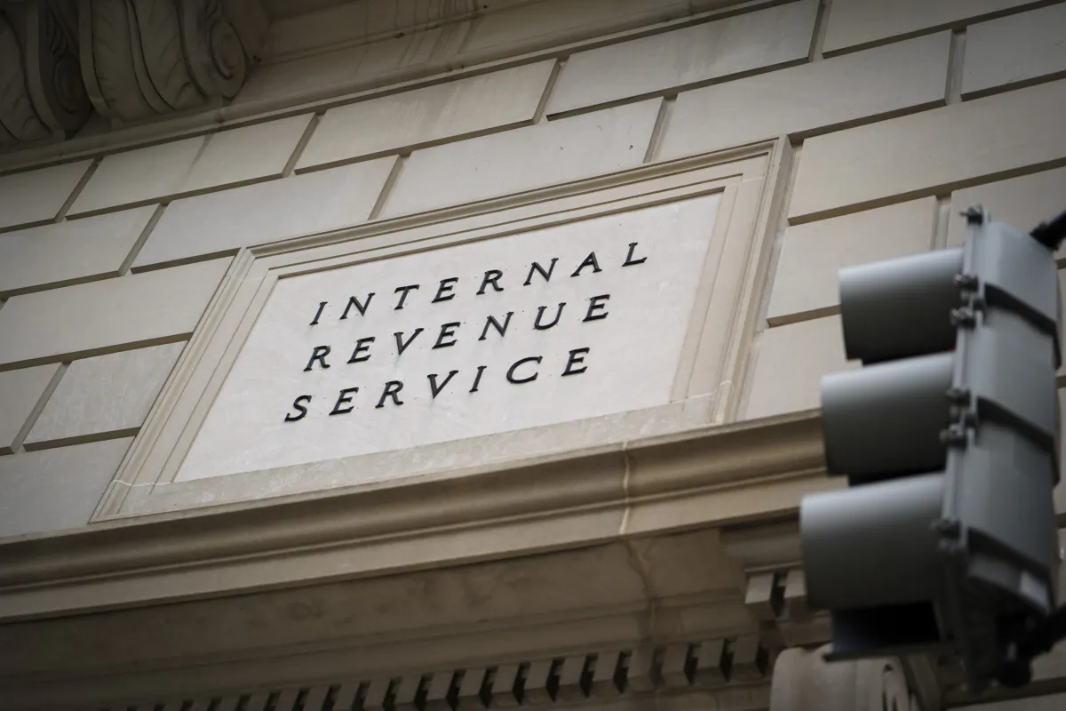 Internal Revenue Service (IRS) building in Washington on June 28, 2023 (Madalina Vasiliu/The Epoch Times)