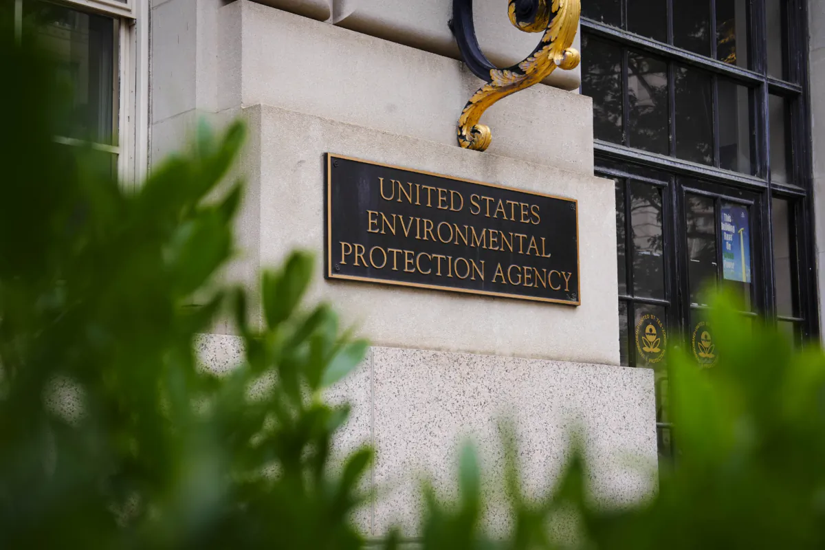The U.S. Environmental Protection Agency building in Washington on June 28, 2023. (Madalina Vasiliu/The Epoch Times)