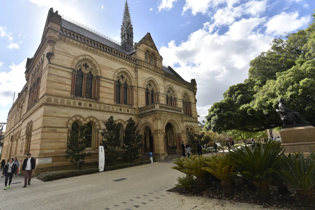 A general view of University of Adelaide in Adelaide, May 3, 2017. (AAP Image/David Mariuz)