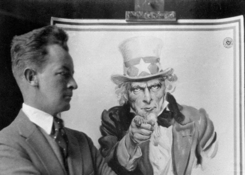 NextImg:James Montgomery Flagg: A Face You Likely Know