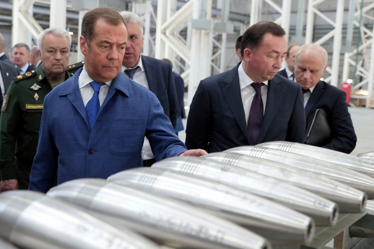 NextImg:Russia's Medvedev Says Standoff With West to Last Decades, Ukraine Conflict 'Permanent'