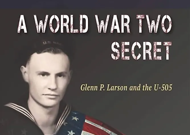 Beverly Larsen Christensen tells the story of her father's service aboard the USS Guadalcanal. (L&R Publishing)