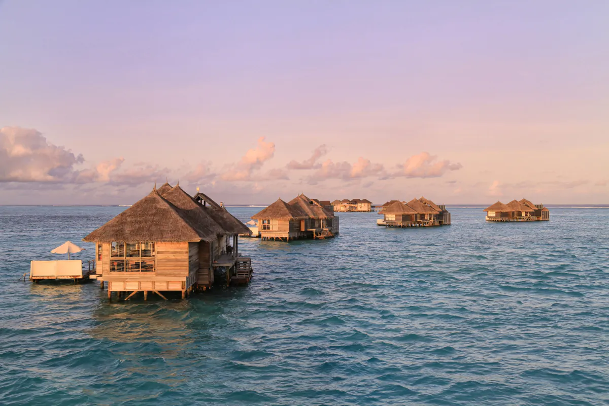The Crusoe Villas at Gili Lankanfushi in the Maldives. In the idyllic Maldives, travelers are warned that terrorist groups have been known to target tourist destinations.(Jon Ingall/Dreamstime/TNS)