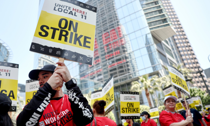 Striking Hotel Workers Reach Tentative Contract With Los Angele’s ...