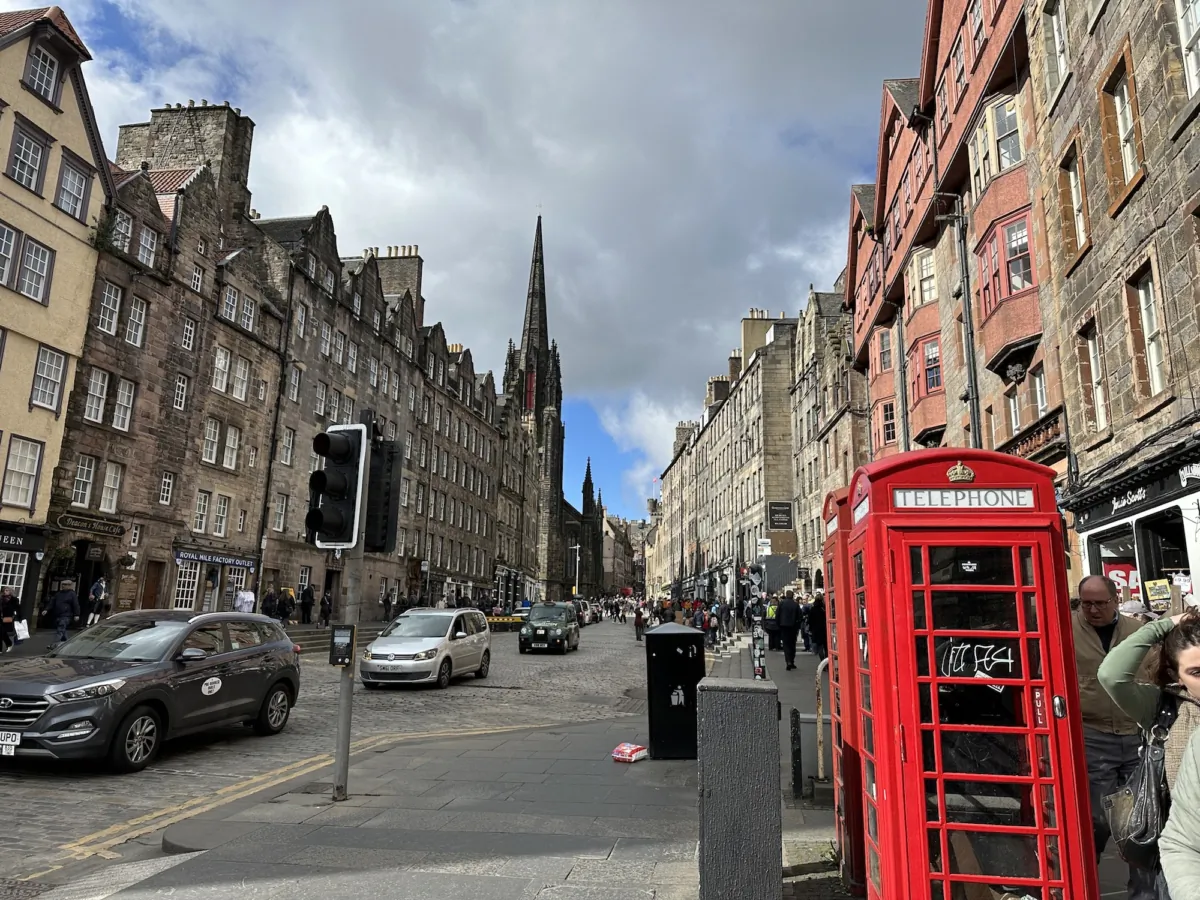 A view of Edinburgh Castle. (Tim Johnson)