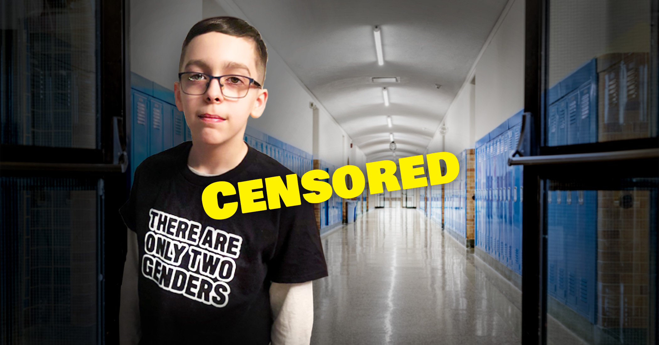 NextImg:7th-grader censored by school for shirt: ‘There are only two genders,’ brushed off by judge