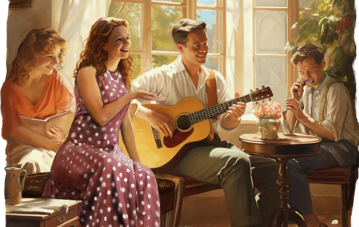 An old-fashioned pastime worth reviving: making music together as a family. (Biba Kayewich)