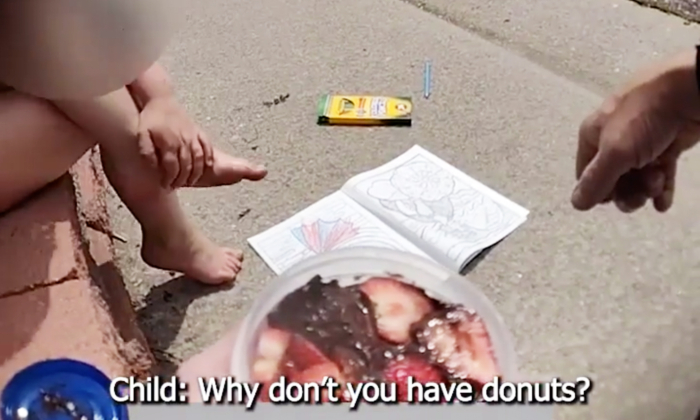 Officer Surprises Hungry, Barefoot 5-Year-Old With a 'Healthy Snack' and Her Reaction is Hilarious