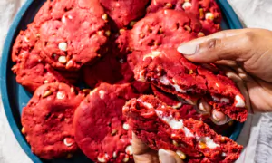 Red Velvet Cake in Cookie Form? Yes, Please!