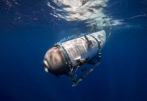 Undated handout image of Submersible Titan.