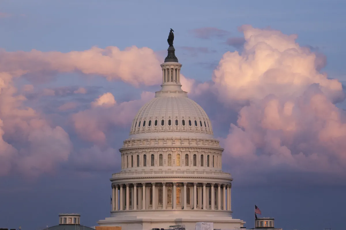 The U.S. Capitol building on July 4, 2023. (Madalina Vasiliu/The Epoch Times)
