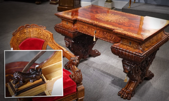 VIDEO: This Desk Owned by an 1800s King Is Full of Secret Compartments—Here’s How It Looks Inside