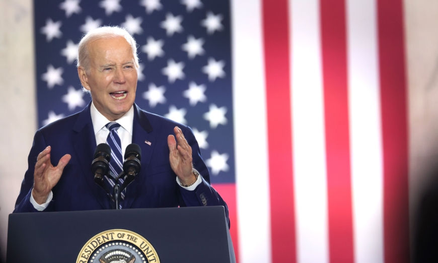 Biden speaks on health expenses live.