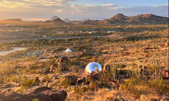 A ‘Mirrored Space Pod’ in Texas Is Named Best ‘Glamping’ Spot in the US