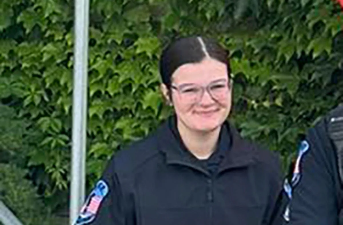 Rutland City Police Officer Jessica Ebbighausen in a file photo. (Vermont State Police via AP)