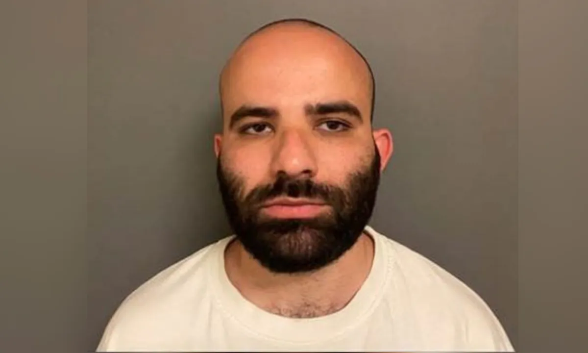 Matty Chavoshi, 26, was arrested as a burglary suspect in Irvine, Calif. (Courtesy of the Irvine Police Department)