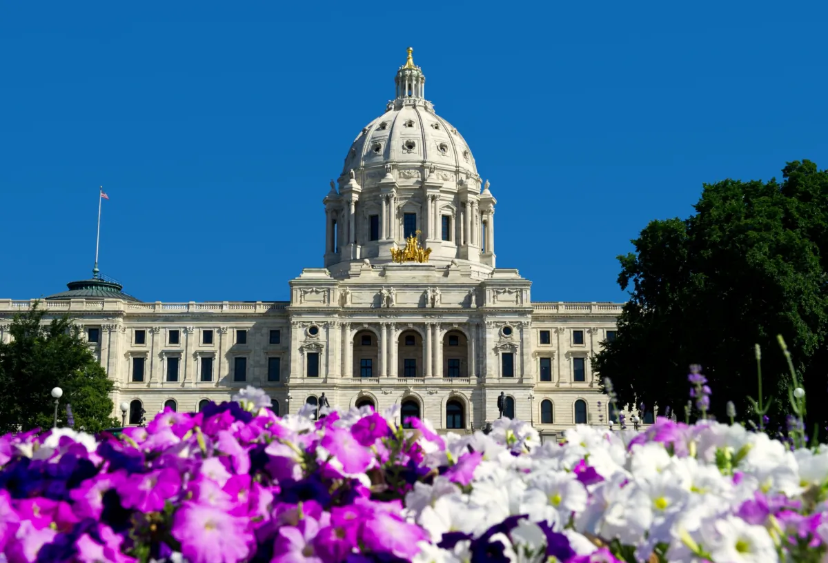 The state Capitol building of Minnesota in St. Paul on Aug. 17, 2013. (Karen Bleier/AFP via Getty Images)